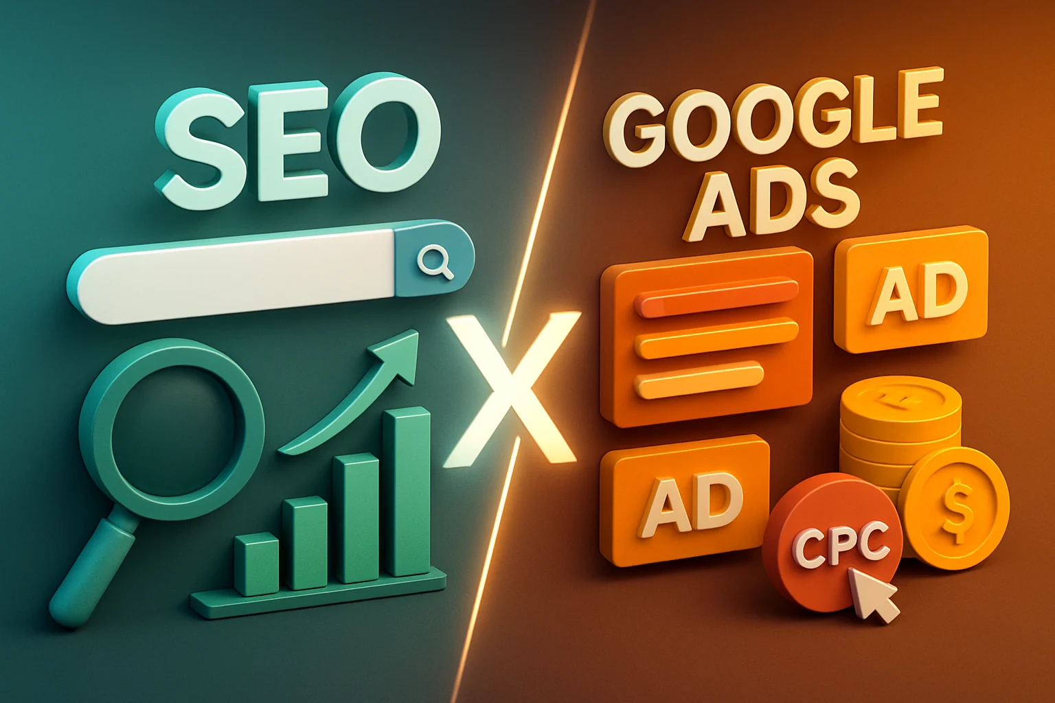 Descubra qual é a diferença entre SEO e Google Ads
